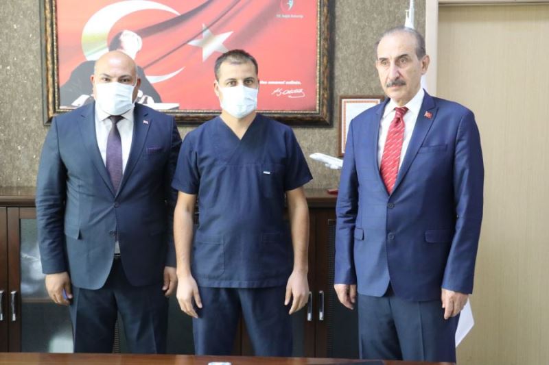 BAŞKAN YALÇINKAYA HASTANEYİ ZİYARET ETTİ, TALEPLERİ YERİNDE DİNLEDİ