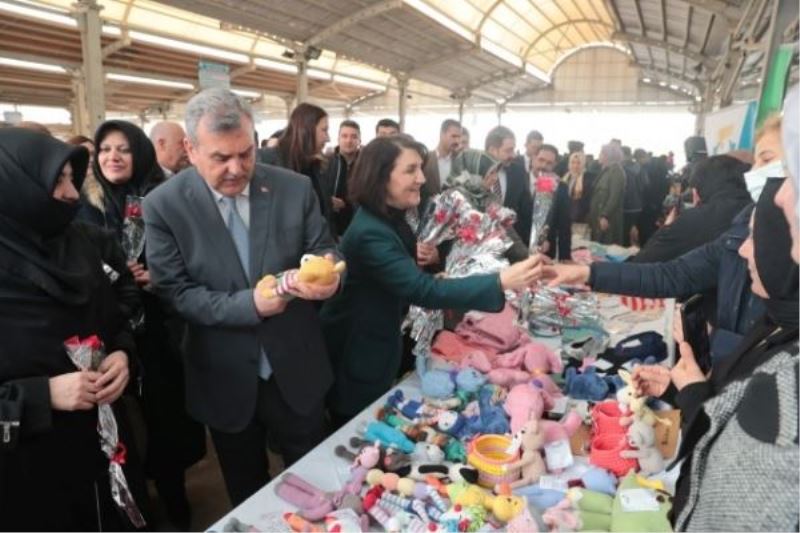 Beyazgül Açılışını Yaptı Urfalı Kadınlar Kooperatif Çatısı Altında Buluştu