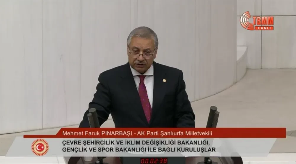 Pınarbaşı, TBMM’ de Bütçe Görüşmelerinde AK Parti Grubu adına söz aldı