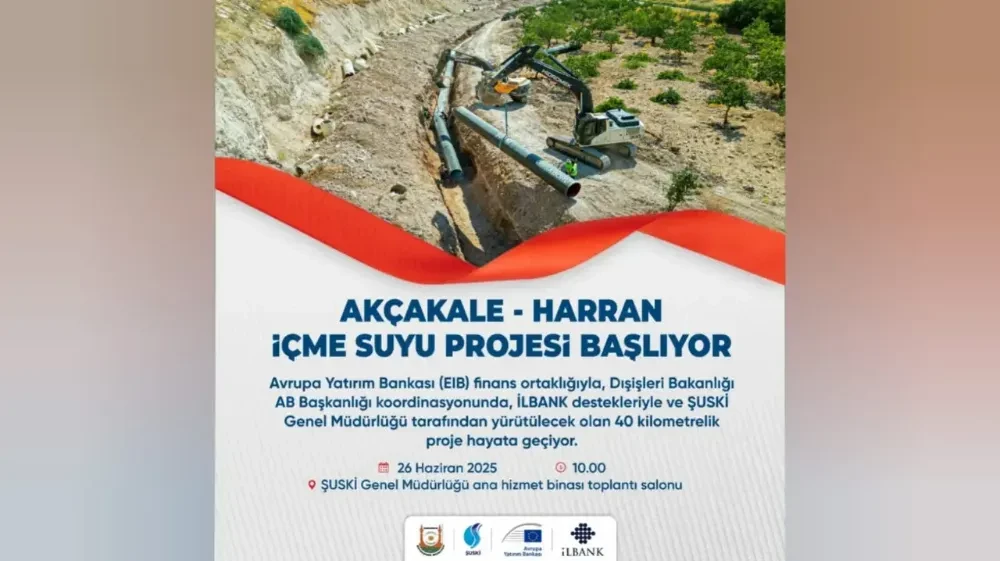 Akçakale Ve Harran’a Kesintisiz Su Müjdesi