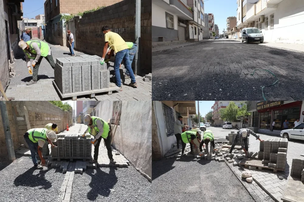 Viranşehir’de Üstyapı Atağı: Çalışmalar Tüm Hızıyla Sürüyor
