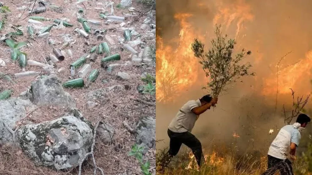 Cam Şişeler Yangına Neden Olabiliyor