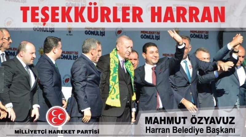 TEŞEKKÜRLER HARRAN