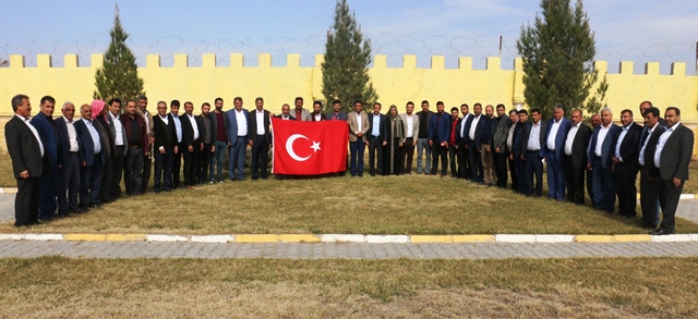 Akçakale’de Cumhurbaşkanı Erdoğan heyecanı