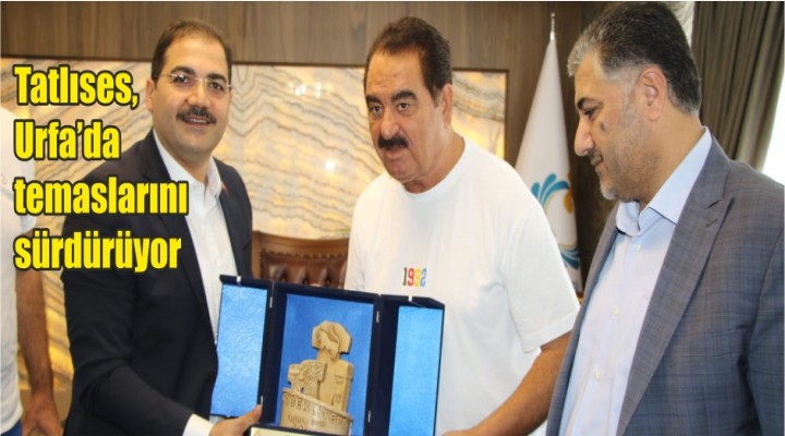 Tatlıses`ten Urfa`ya müjde.