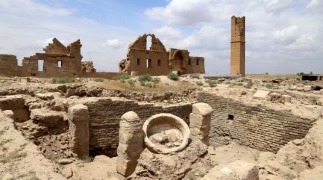 Harran`da 9 asırlık hamam bulundu