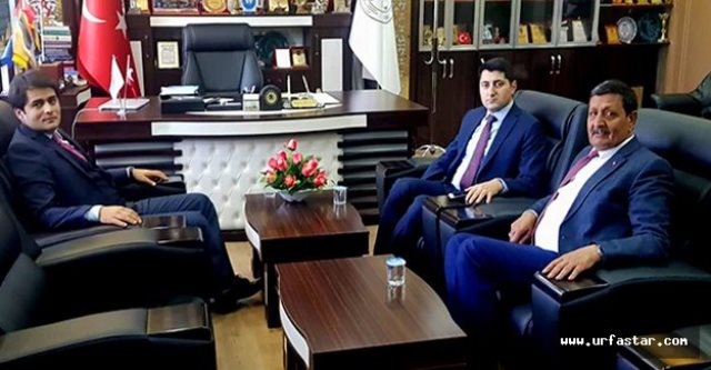 Kaymakamlardan Başkan Özyavuz`a ziyaret 