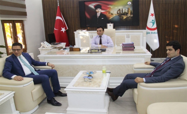Sağlık Müdürü Durgut`a hayırlı olsun ziyaretleri sürüyor