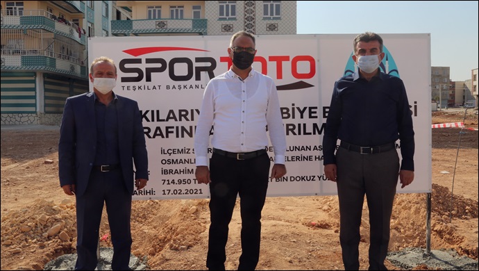 Karaköprü Kırsalında Gençlere Spor Yatırımı