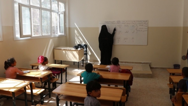 Barış Pınarında Eğitim Öğretim Başladı
